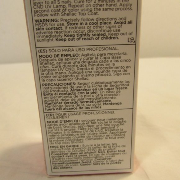 CND Shellac Brand Power Polish Color Coat “Cocoa Color” .25 oz - Picture 5 of 6